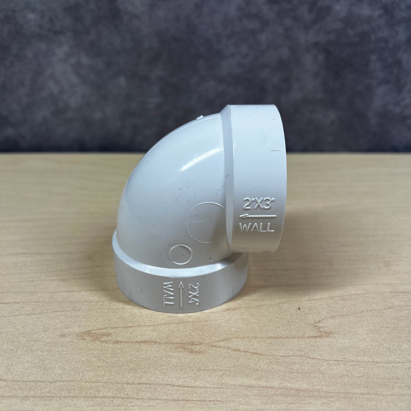 Central Vacuum 90° Extra Short Elbow