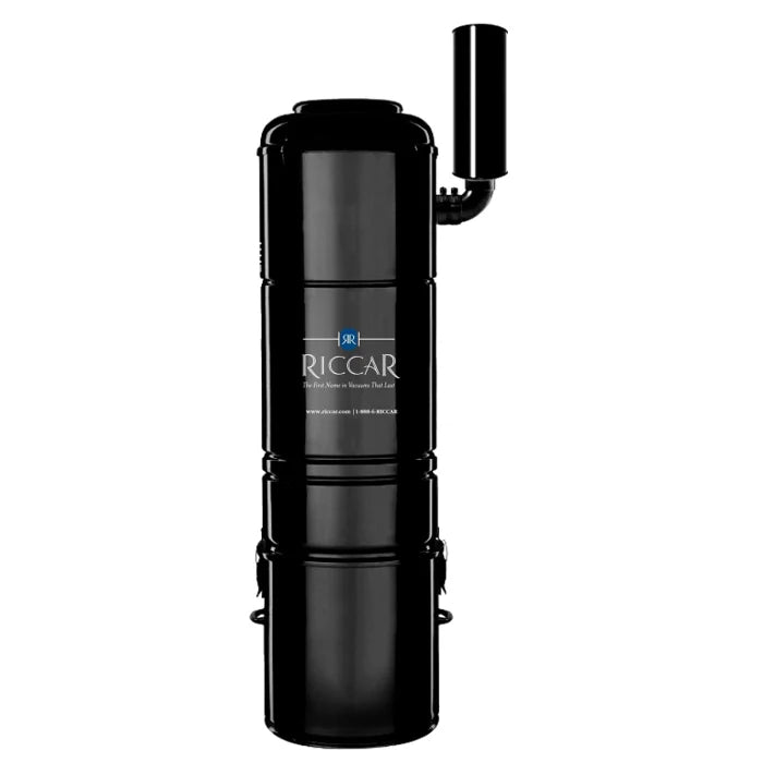 Riccar central vacuum canister with muffler