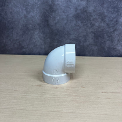 Central Vacuum 90° Extra Short Elbow