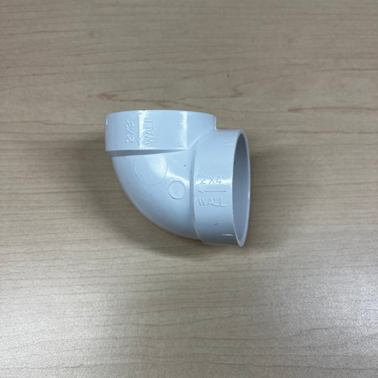 Central Vacuum 90° Extra Short Elbow