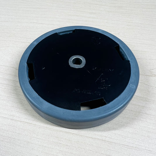 Rear drive wheel for Kirby vacuum cleaner.