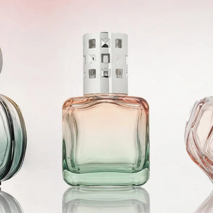 Glaçon Lamp Gift Set — Peach-Green Gradient