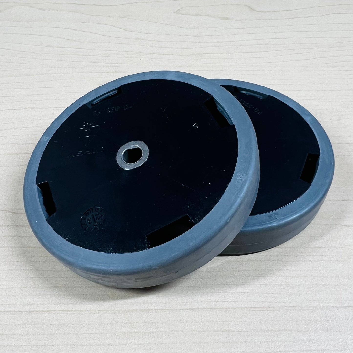 Set of two Kirby vacuum rear drive wheels.
