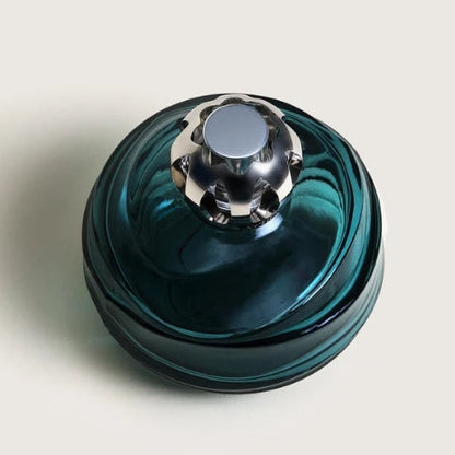 Top view of the Echo Teal Lampe from Maison Berger