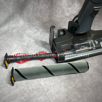 Vacuum cleaner brush roll options for Miele TriFlex
