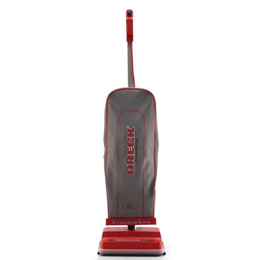 Oreck vacuum cleaner on a white background