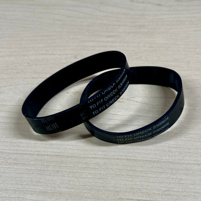 Two Oreck vacuum belts to fit XL models.