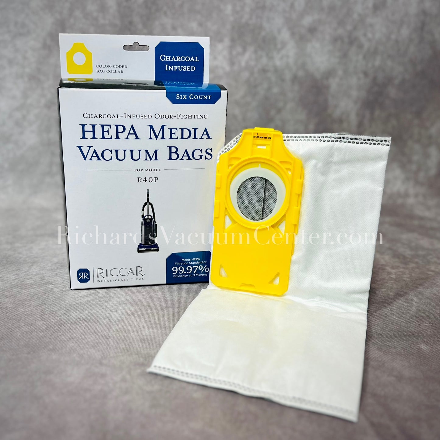 R40 Tandem Air Premium Pet HEPA Vacuum Bags RPHC-6
