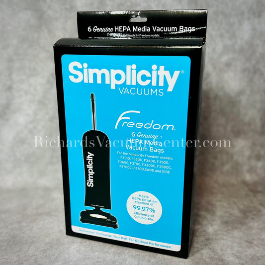 Type F Freedom HEPA Vacuum Bags SFH-6