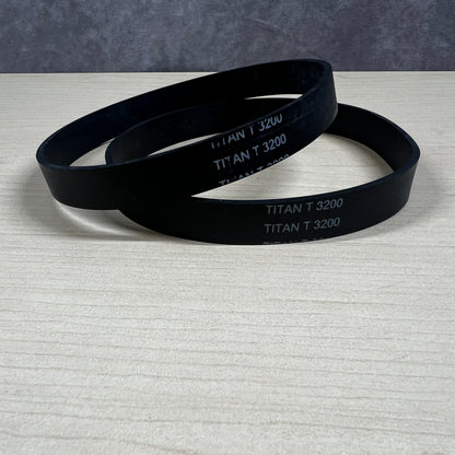 Two vacuum belts for Titan vacuum model T3200.